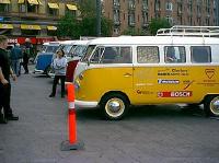 Busses on parade