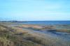 The view over the sea from the camping area